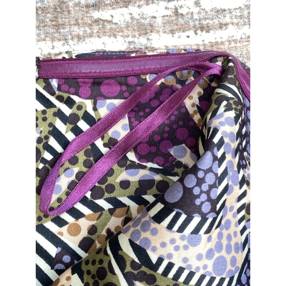 Anthropologie FEI Persir Peplum Bustier Top Size 8/M Strapless Multicolor Print - Picture 7 of 15